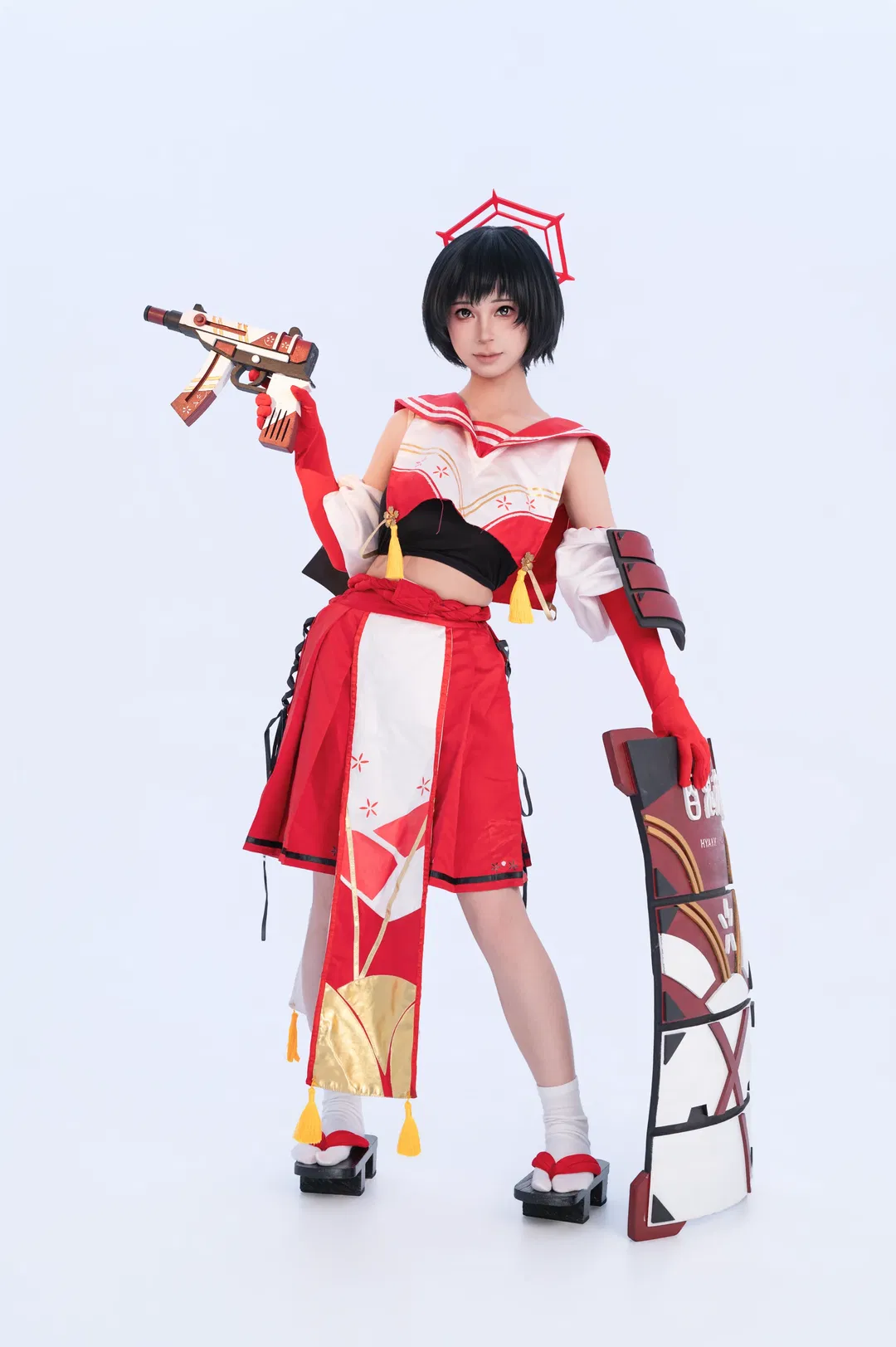 【春日椿cos】ba白棚正片拍摄分享 - 第 1 张