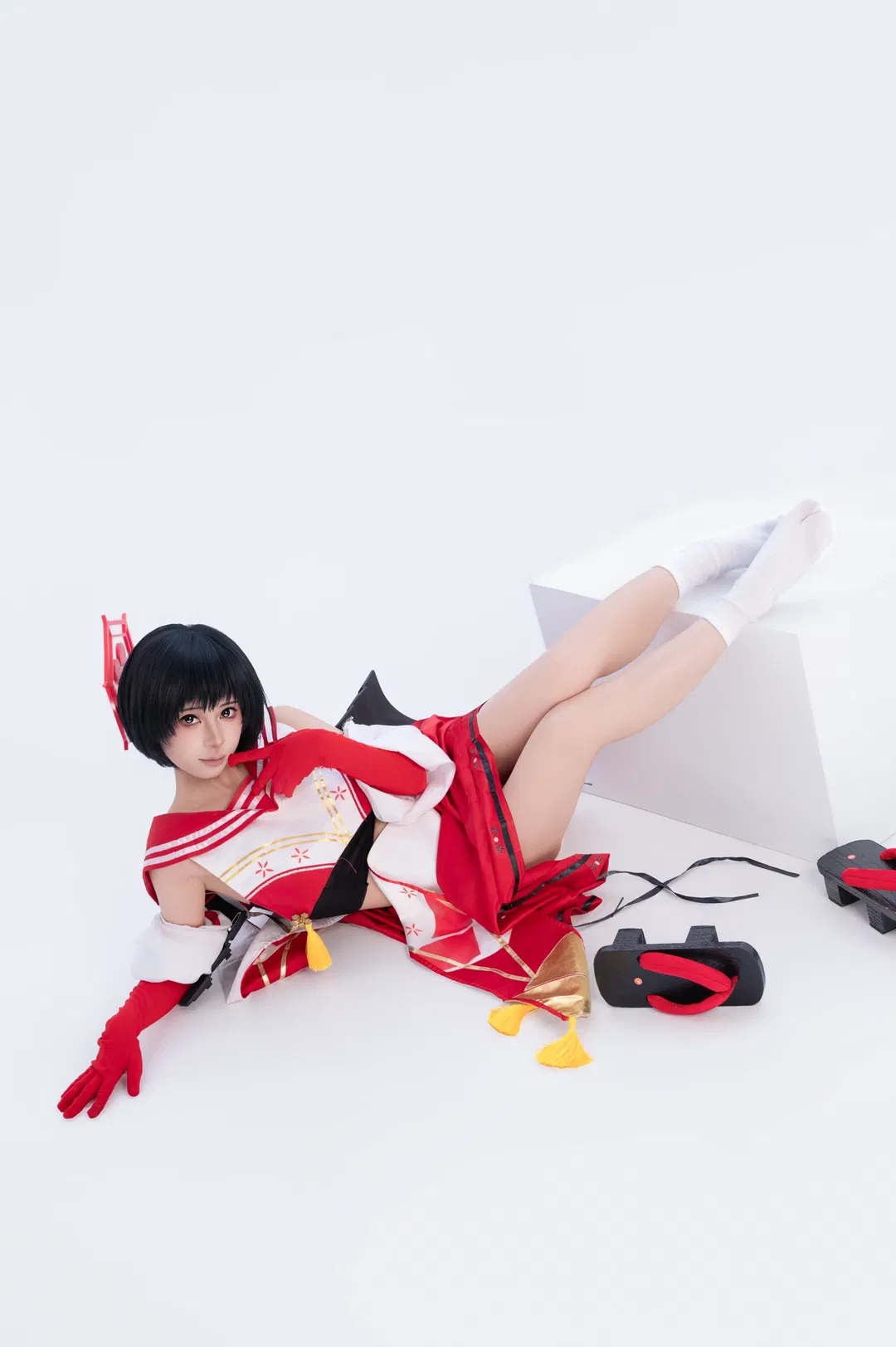 【春日椿cos】ba白棚正片拍摄分享 - 第 2 张