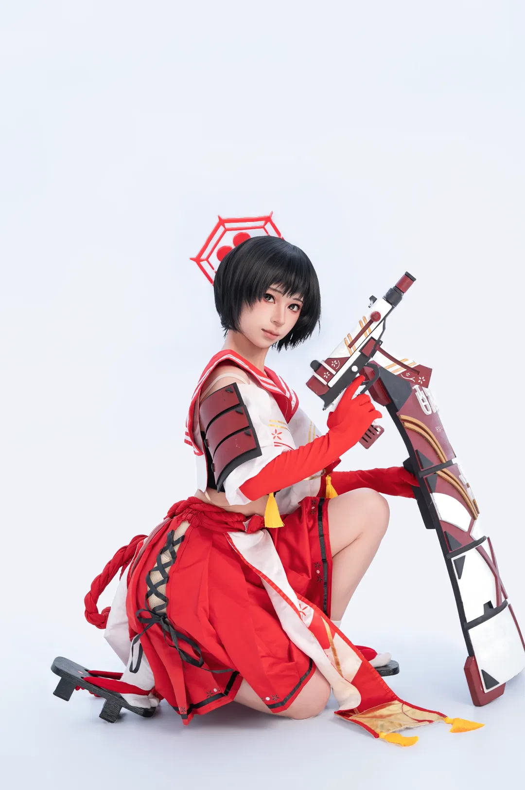 【春日椿cos】ba白棚正片拍摄分享 - 第 4 张