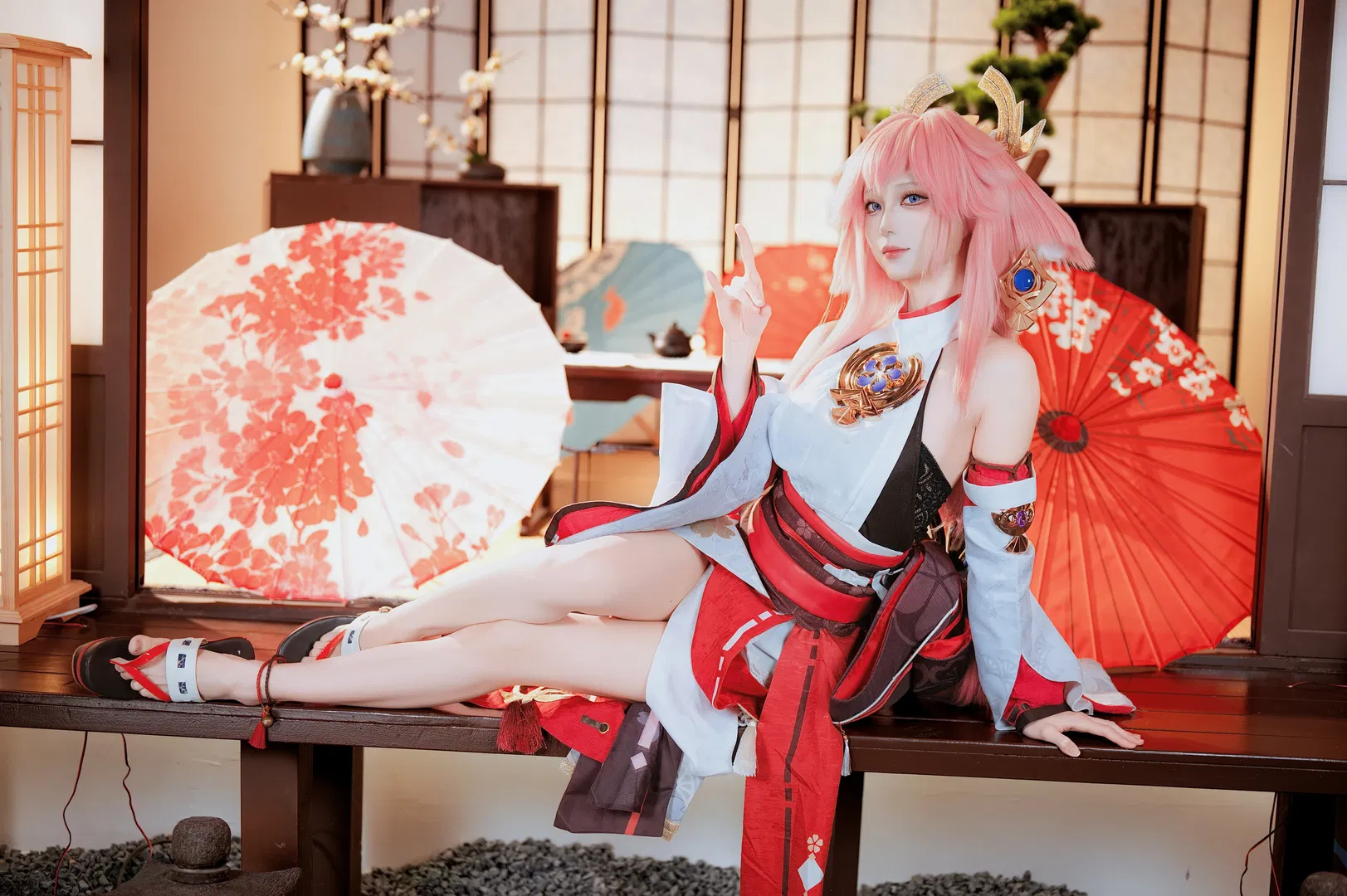 【八重神子cos】稻妻一姐八重宮司大人的和風幻夢 - 第 10 張