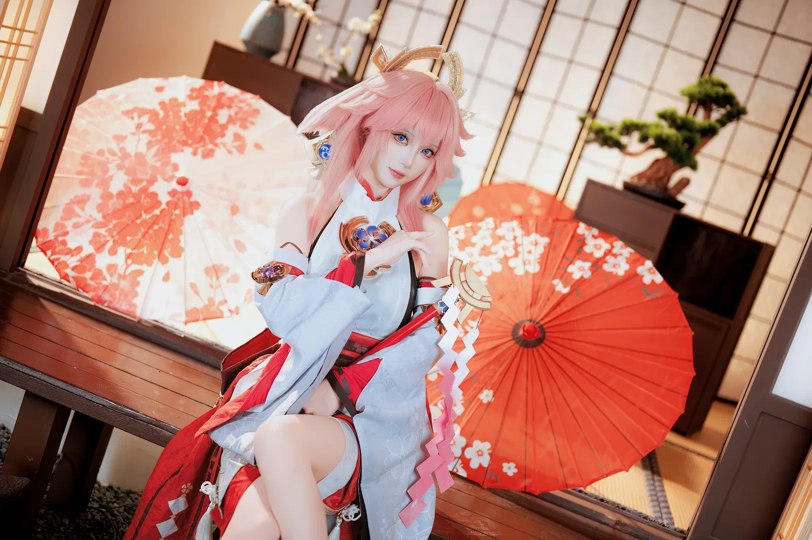 【八重神子cos】稻妻一姐八重宮司大人的和風幻夢 - 第 2 張