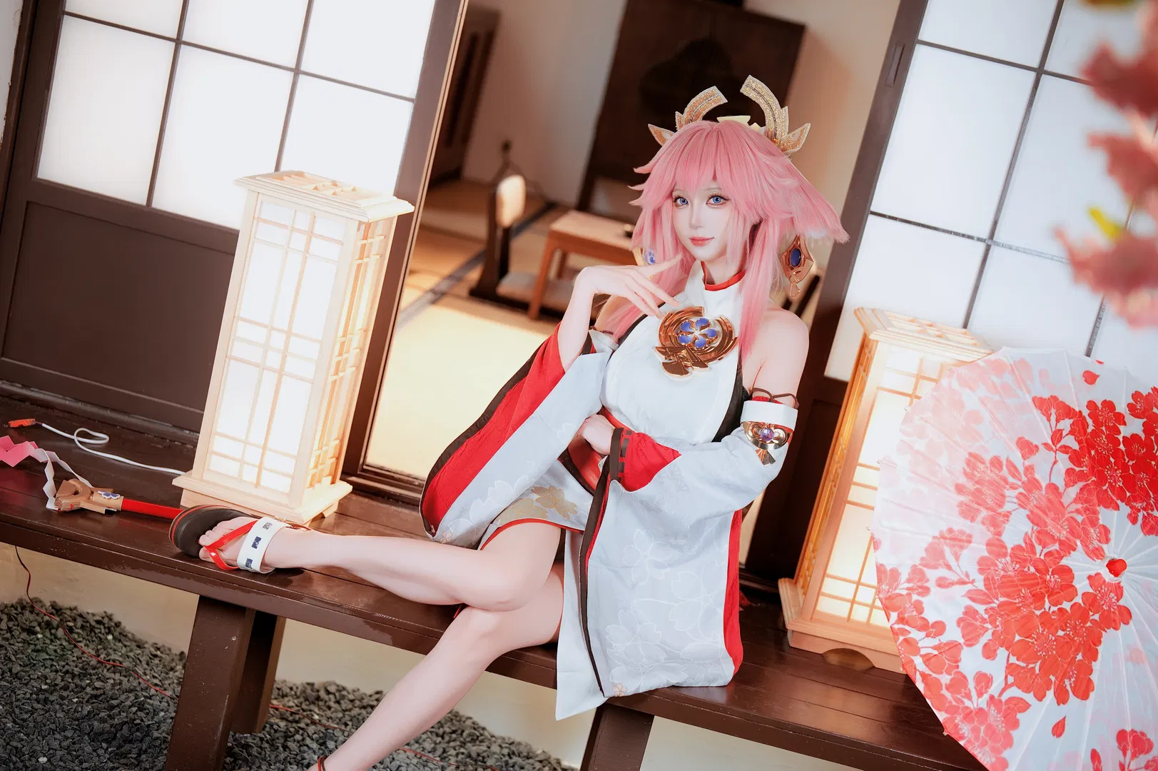 【八重神子cos】稻妻一姐八重宮司大人的和風幻夢 - 第 7 張