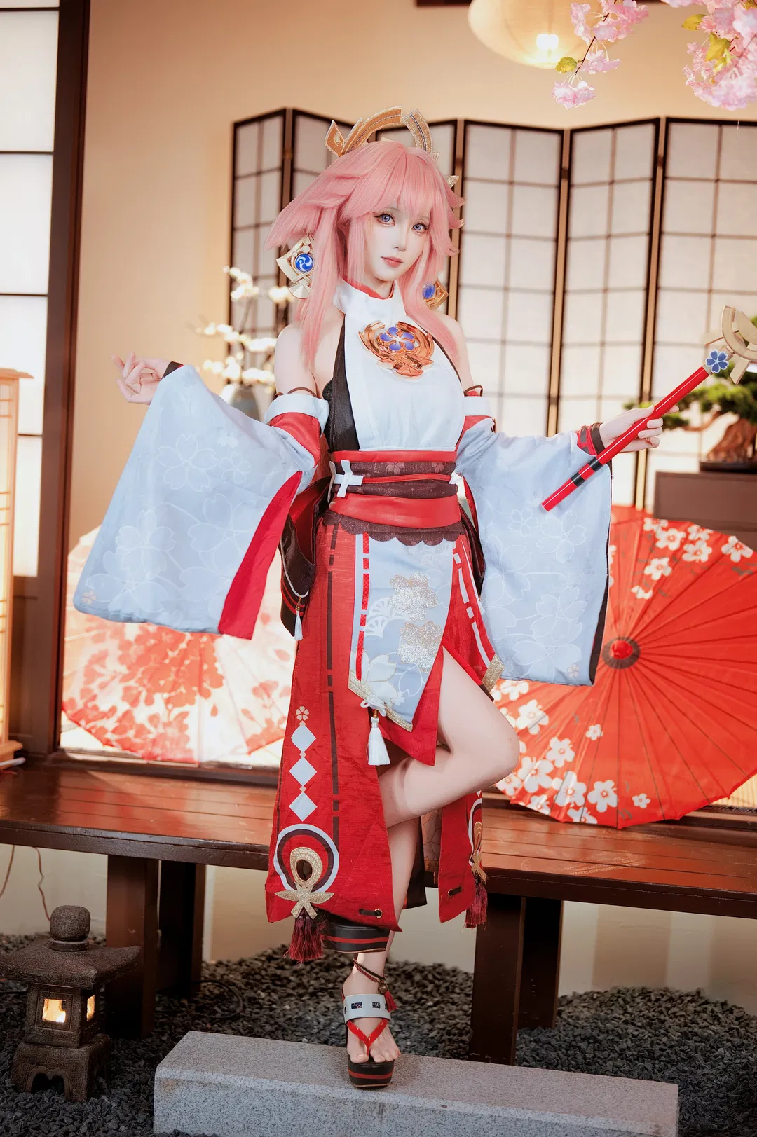 【八重神子cos】稻妻一姐八重宮司大人的和風幻夢 - 第 9 張
