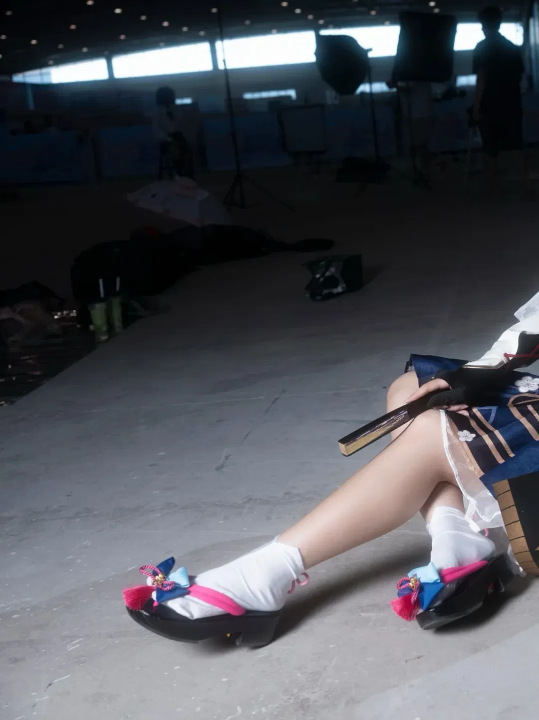 【神里绫华cos】和风装扮的摄影棚后台拍摄记录 - 第 1 张