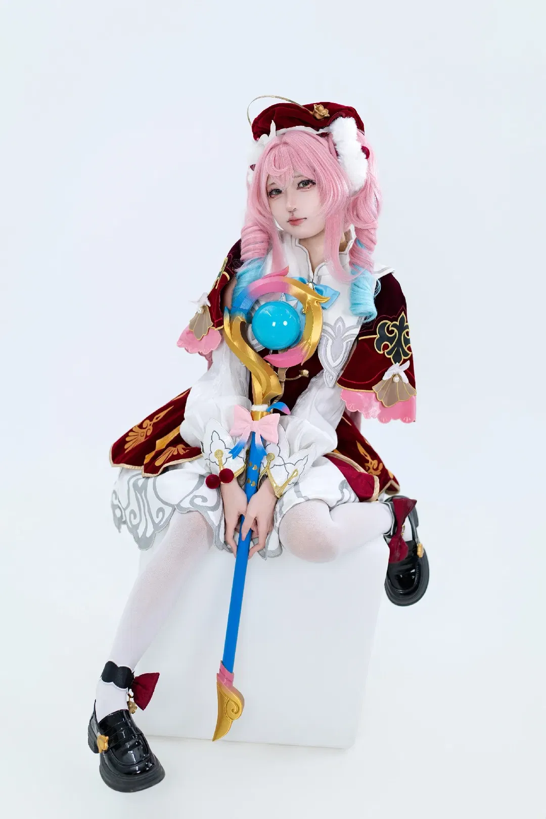 【風堇cos】粉發雙馬尾與魔法杖的棚拍記錄 - 第 2 張