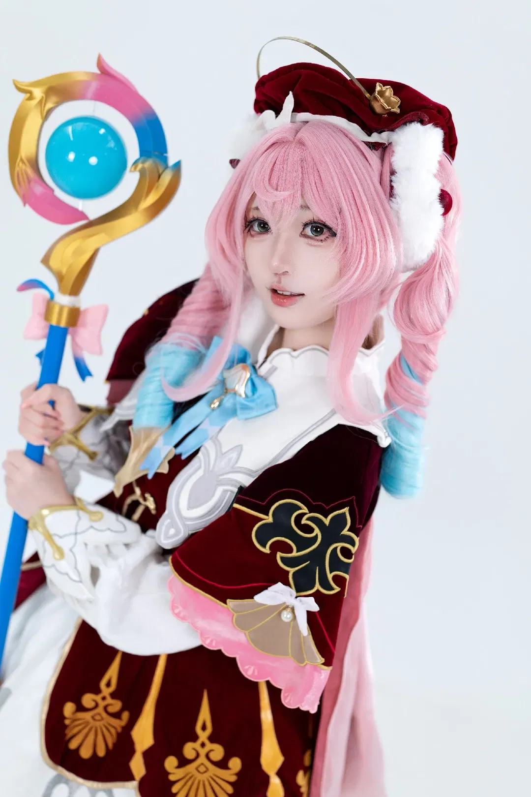 【風堇cos】粉發雙馬尾與魔法杖的棚拍記錄 - 第 3 張