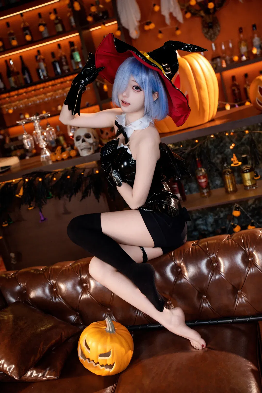 【蕾姆cos】万圣节恶魔女巫的捣蛋之夜 - 第 3 张