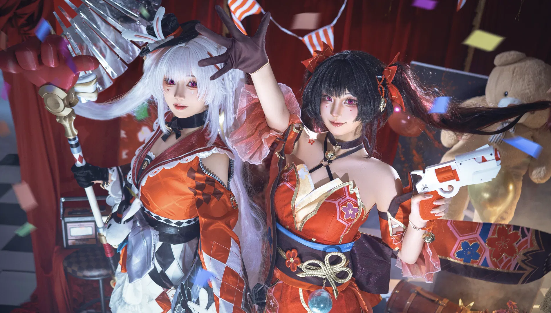 【火花cos】崩坏星穹铁道 欢愉大放送的舞台拍摄记录 - 第 2 张