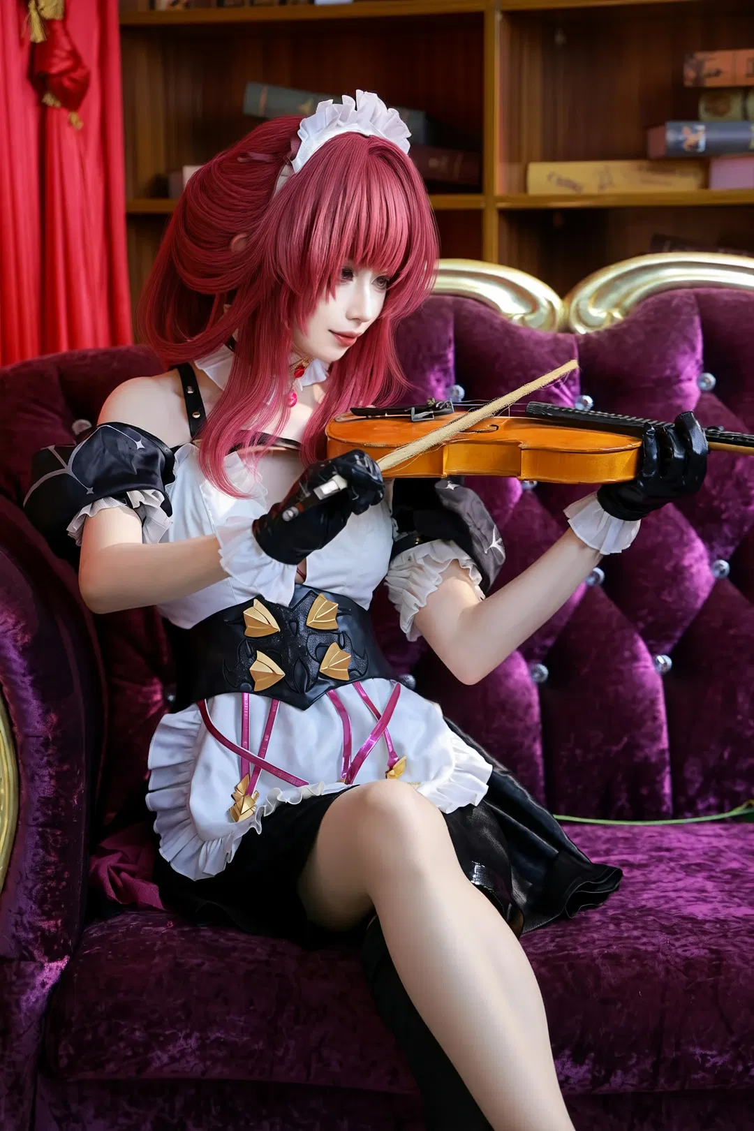 【卡夫卡cos】崩坏星穹铁道女仆装造型拍摄分享 - 第 2 张