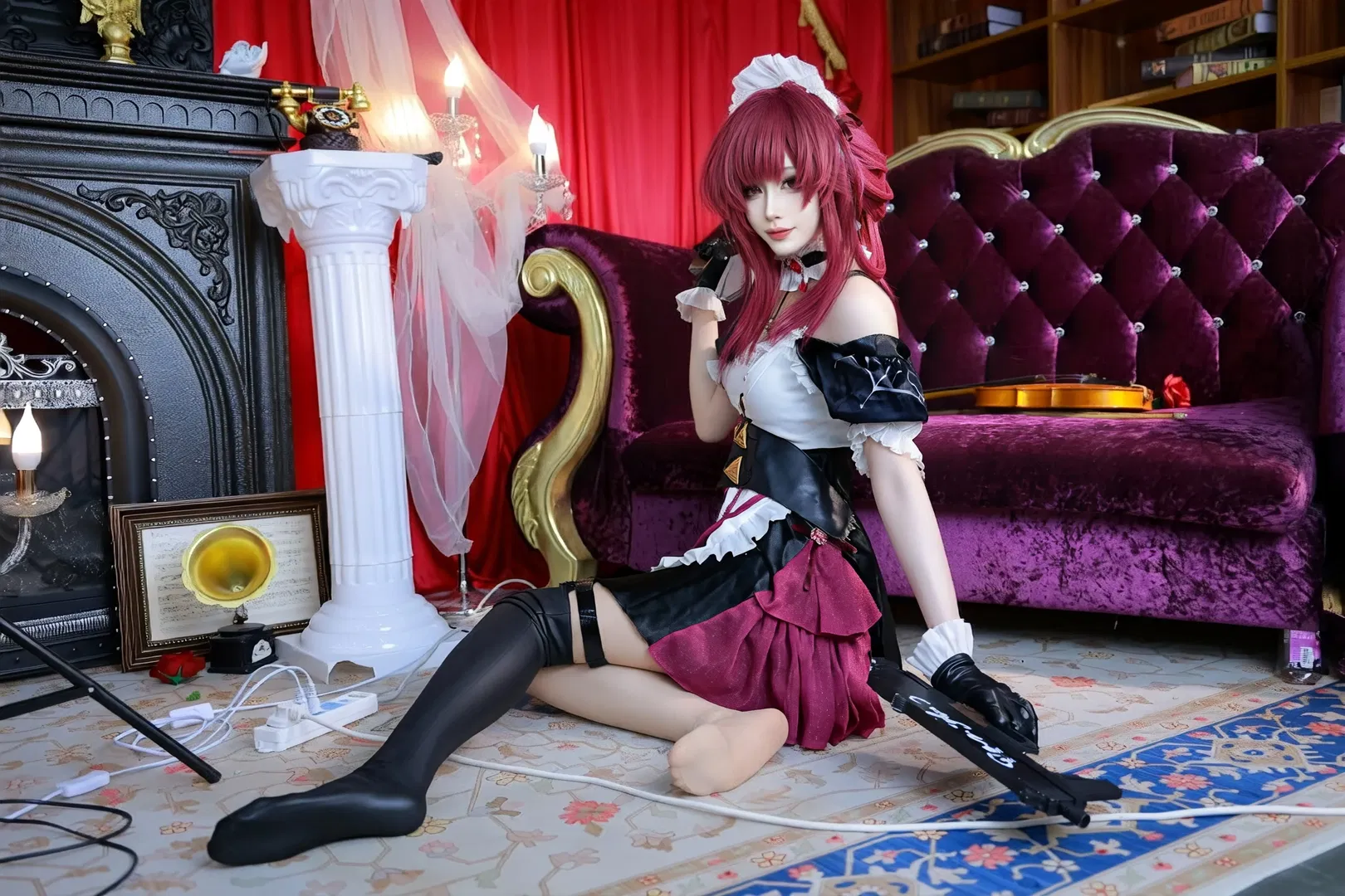 【卡夫卡cos】崩坏星穹铁道女仆装造型拍摄分享 - 第 3 张