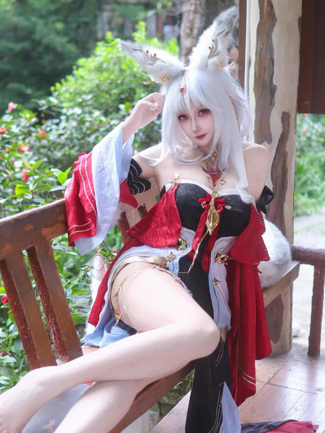 【心月狐cos】戶外林間的紅色魅影 - 第 4 張