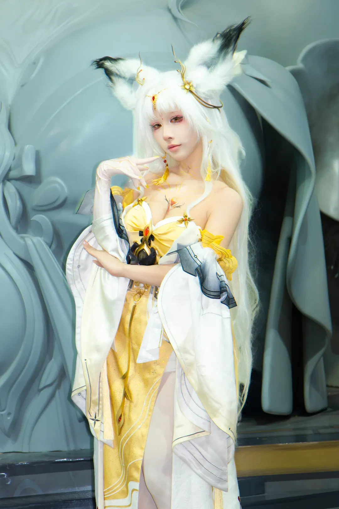 【心月狐cos】鳴潮CICF展臺上的至臻狐影 - 第 1 張