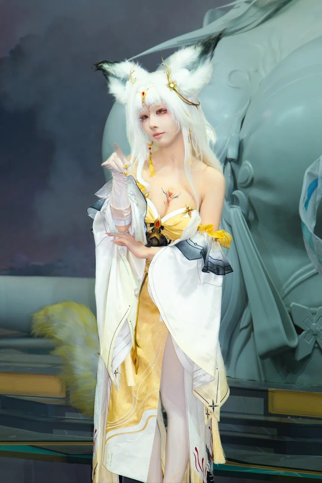 【心月狐cos】鳴潮CICF展臺上的至臻狐影 - 第 3 張