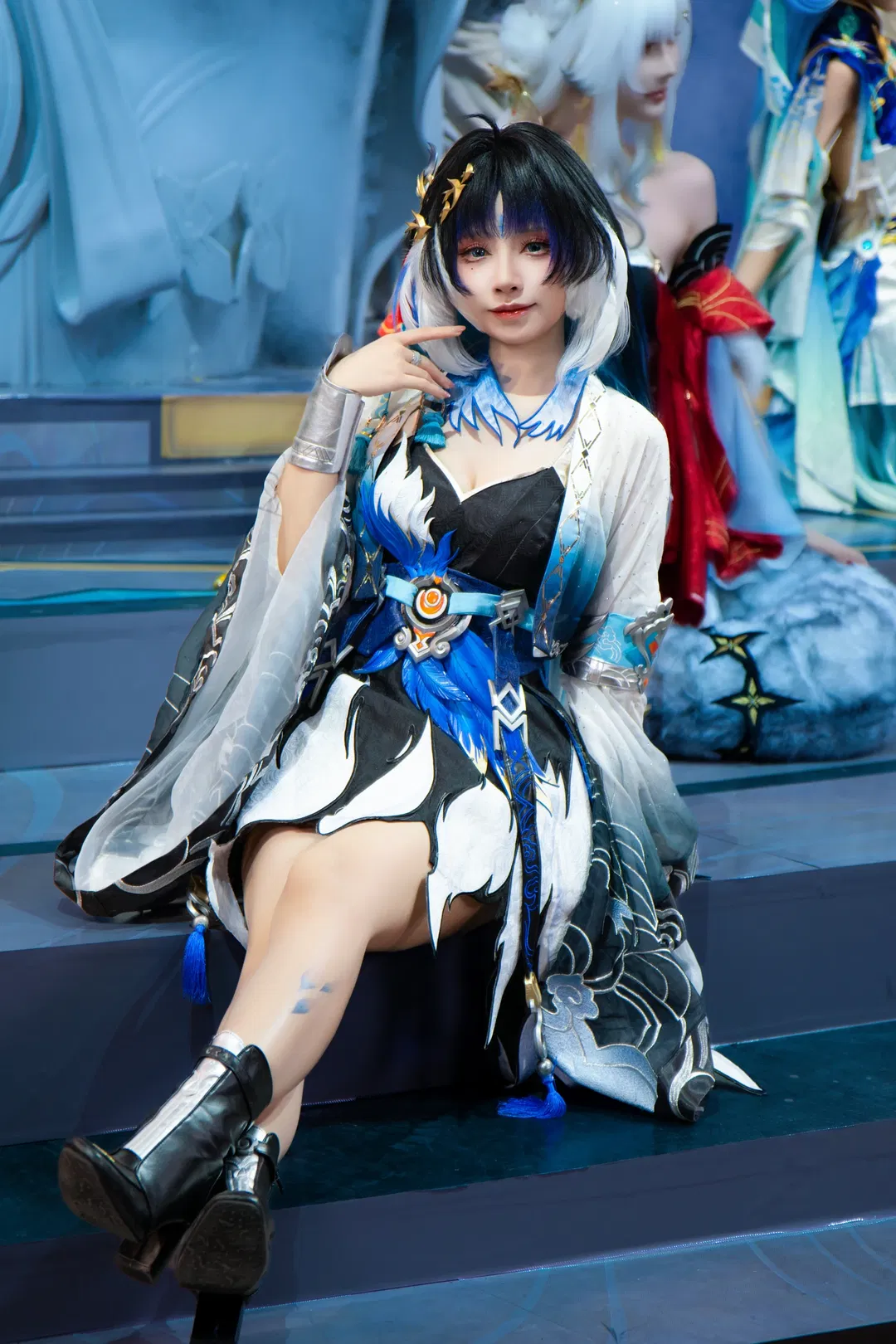 【秧秧cos】鸣潮的神秘写信女，一起去新联邦吗
