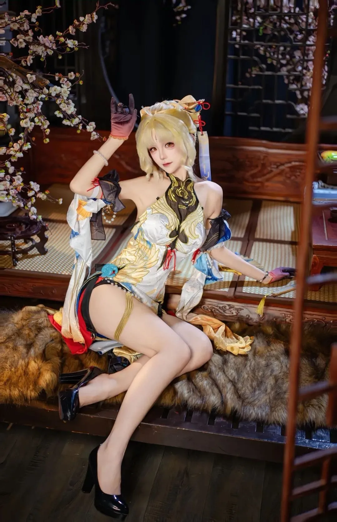 【穗穗cos】鸣潮国风造型的细节与拍摄体验 - 第 6 张