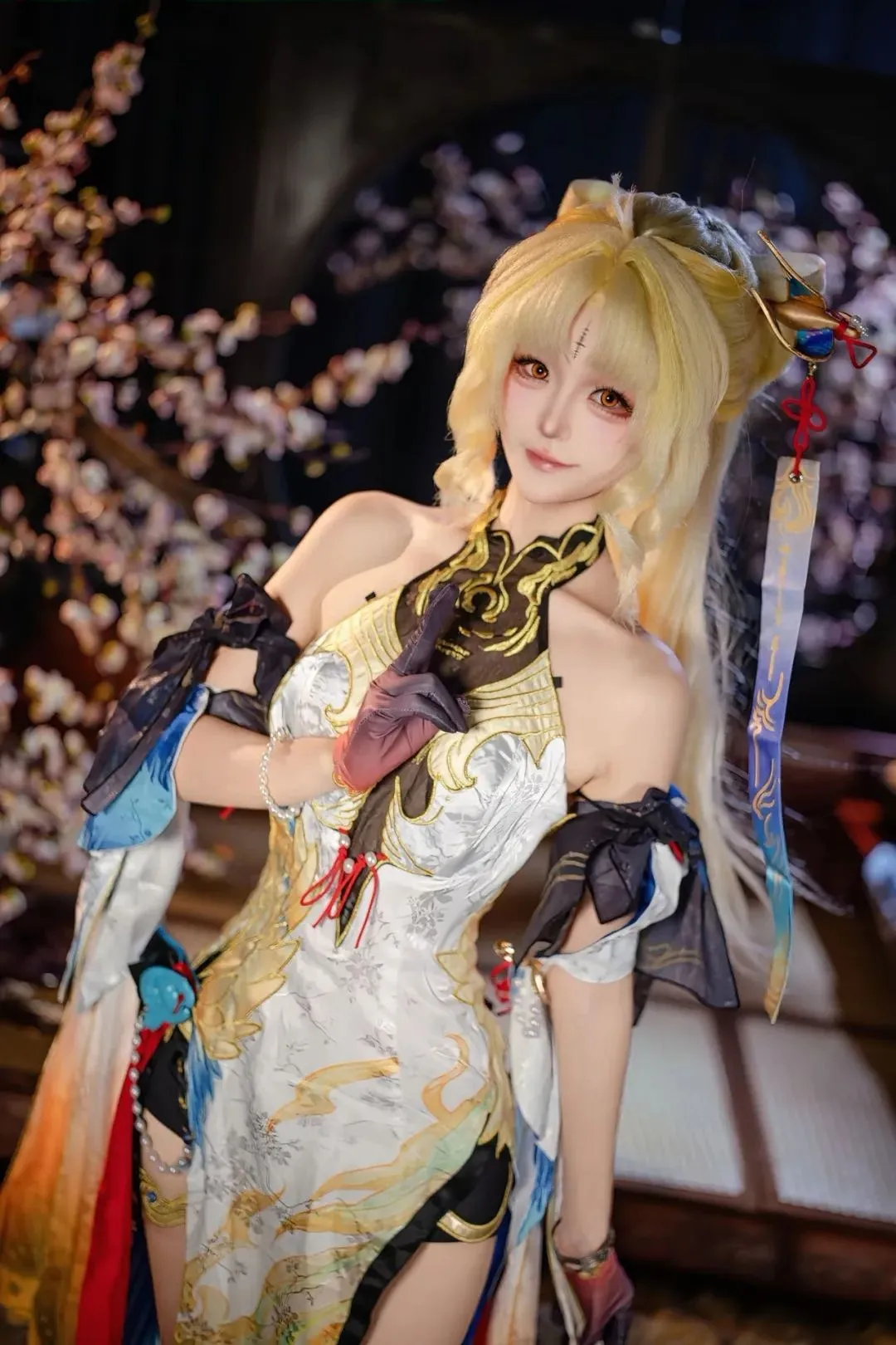 【穗穗cos】鸣潮国风造型的细节与拍摄体验 - 第 7 张