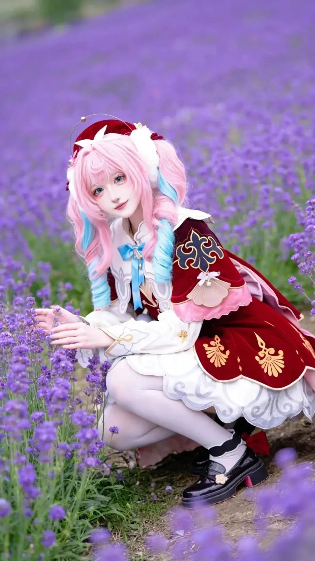 【风堇cos】崩坏星穹铁道在薰衣草田里的梦幻还原 - 第 2 张