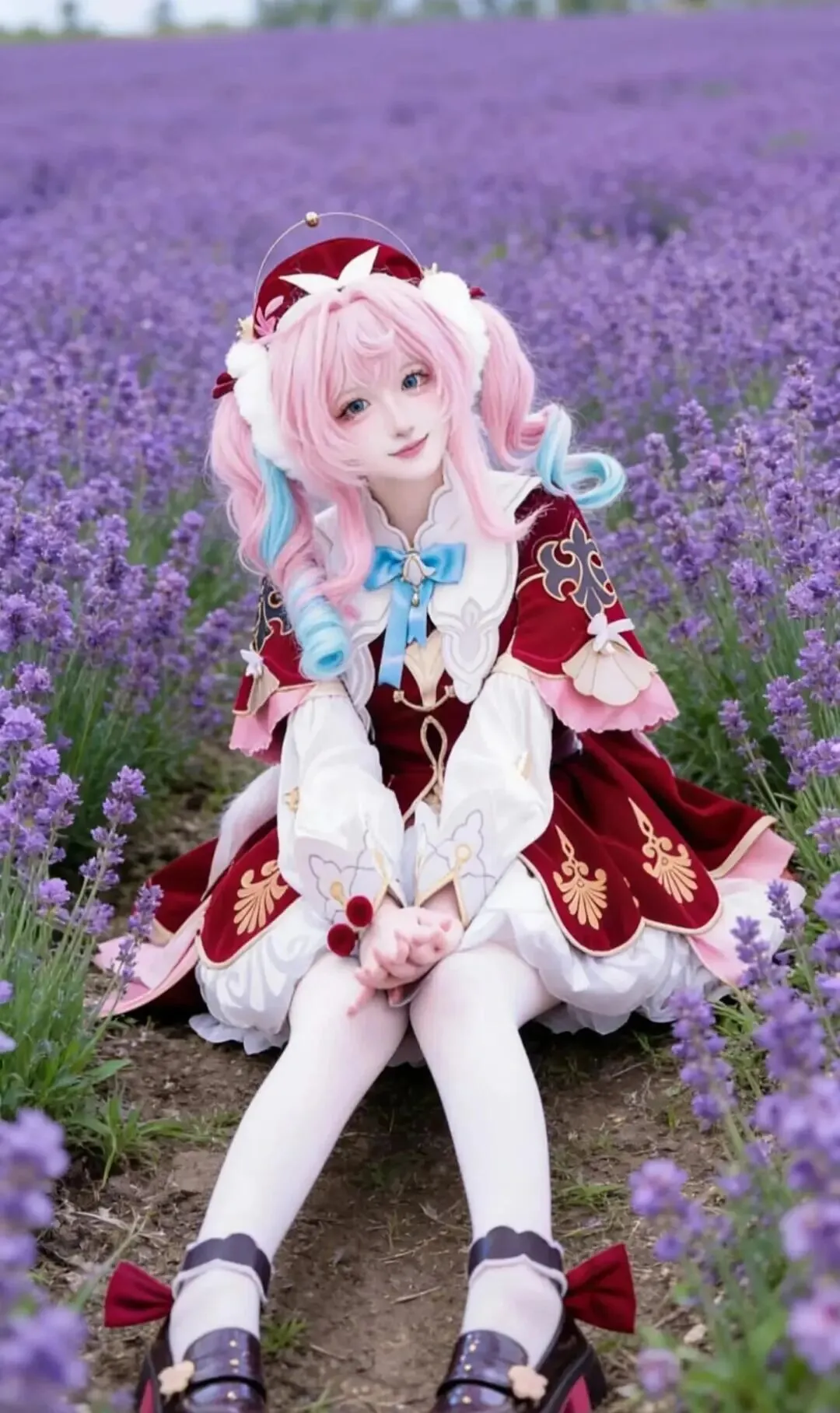 【风堇cos】崩坏星穹铁道在薰衣草田里的梦幻还原 - 第 3 张
