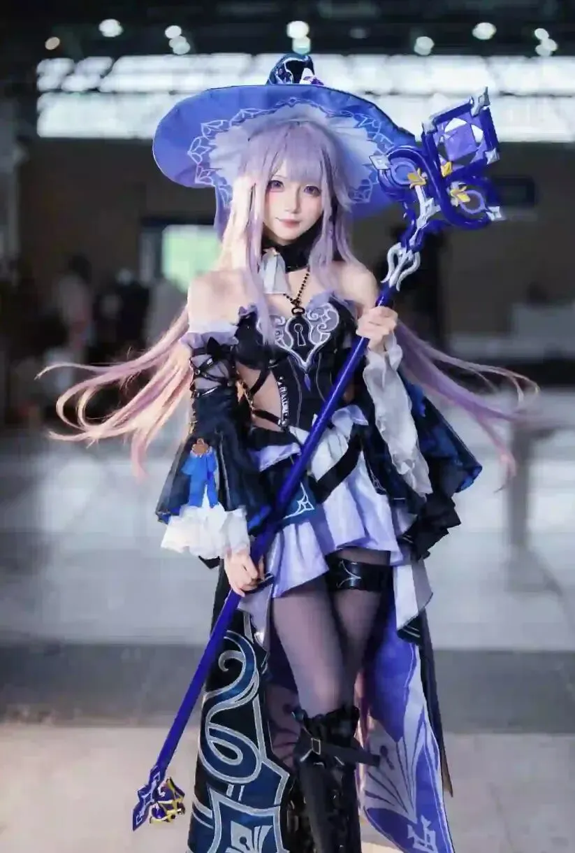 【大黑塔cos】崩坏星穹铁道里的魔女风造型记录 - 第 1 张