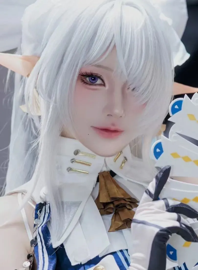 【維琳娜cos】白藍金配色與精靈耳的造型記錄 - 第 1 張