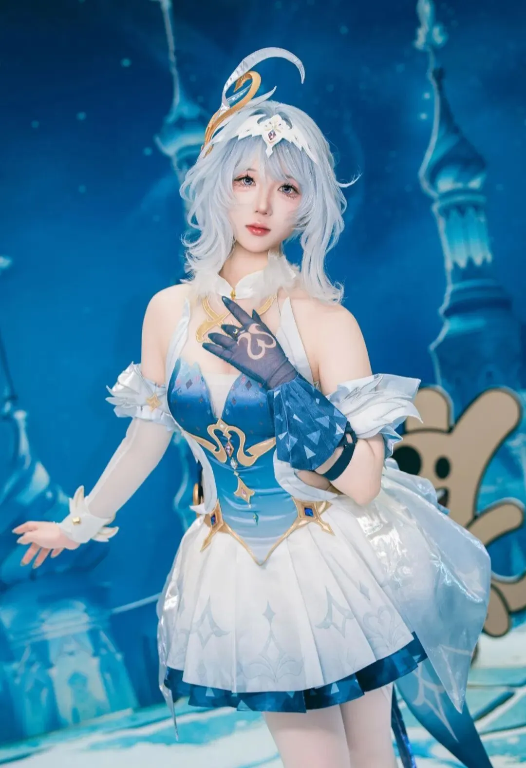 【奥黛塔cos】原神冰雪背景下的细节记录 - 第 1 张