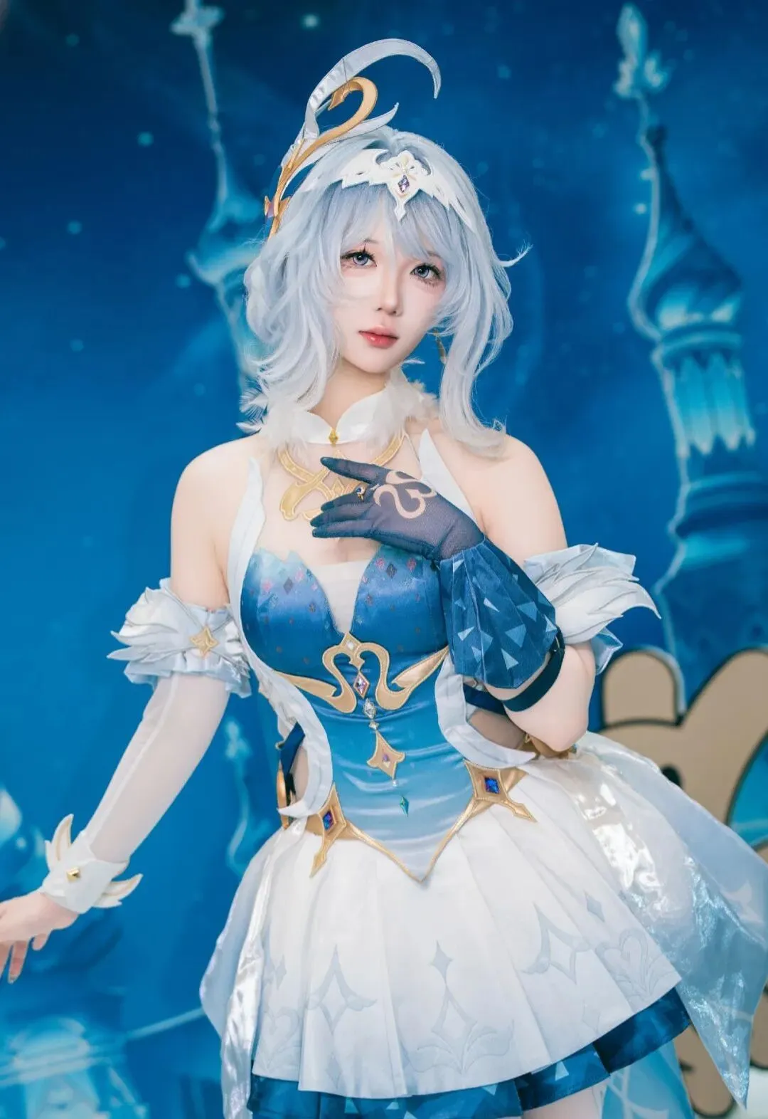 【奥黛塔cos】原神冰雪背景下的细节记录 - 第 2 张