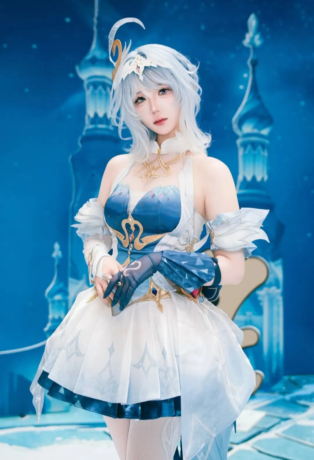 【奥黛塔cos】原神冰雪背景下的细节记录 - 第 5 张