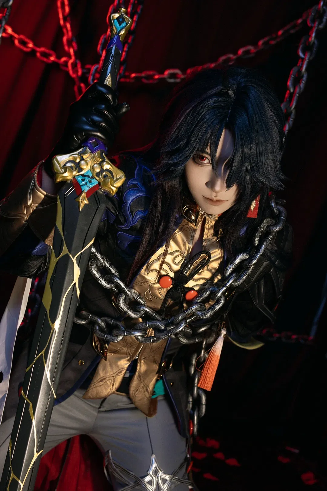 【卡芙卡cos】崩坏星穹铁道：铁链与玫瑰交织的宿命 - 第 3 张