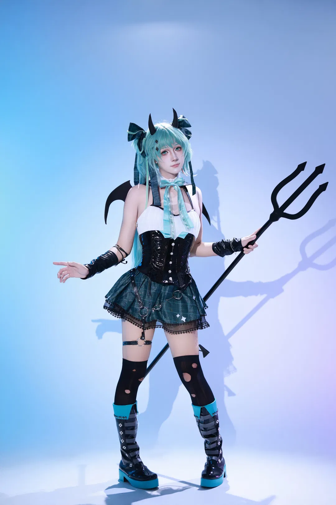 【初音小浣熊cos】初始之音响彻未来的暗黑小恶魔 - 第 2 张