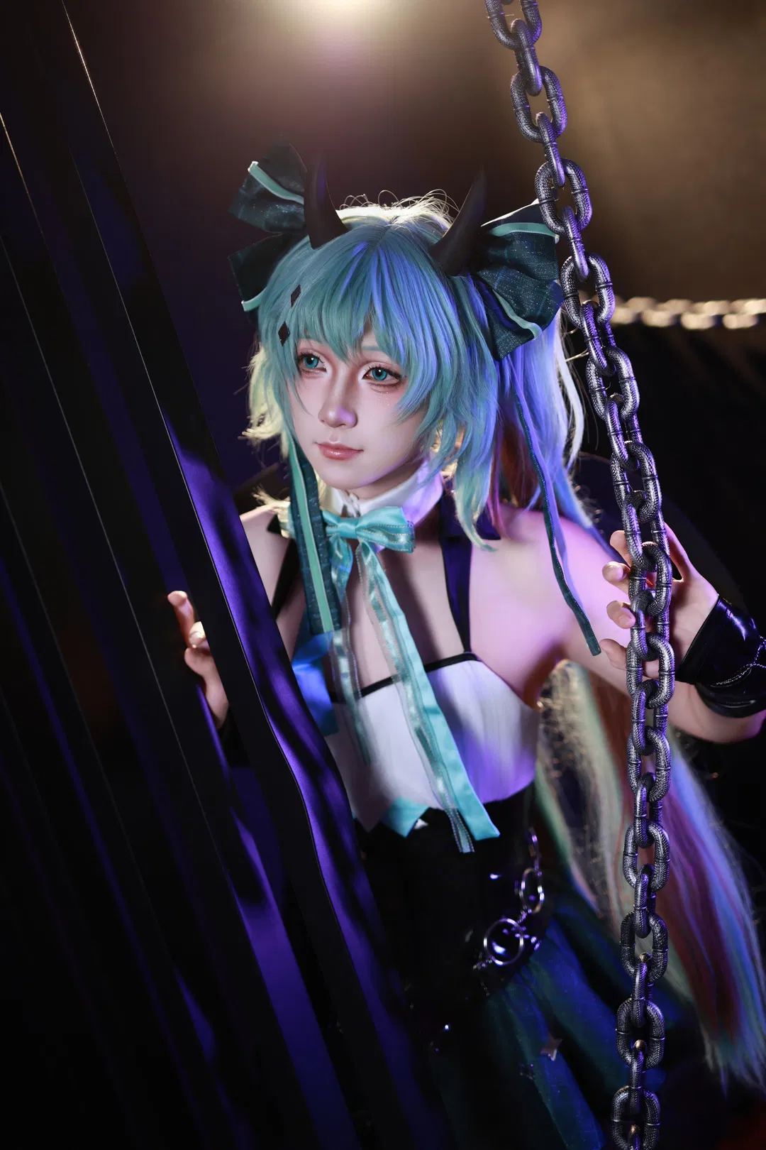 【初音小浣熊cos】初始之音响彻未来的暗黑小恶魔 - 第 3 张