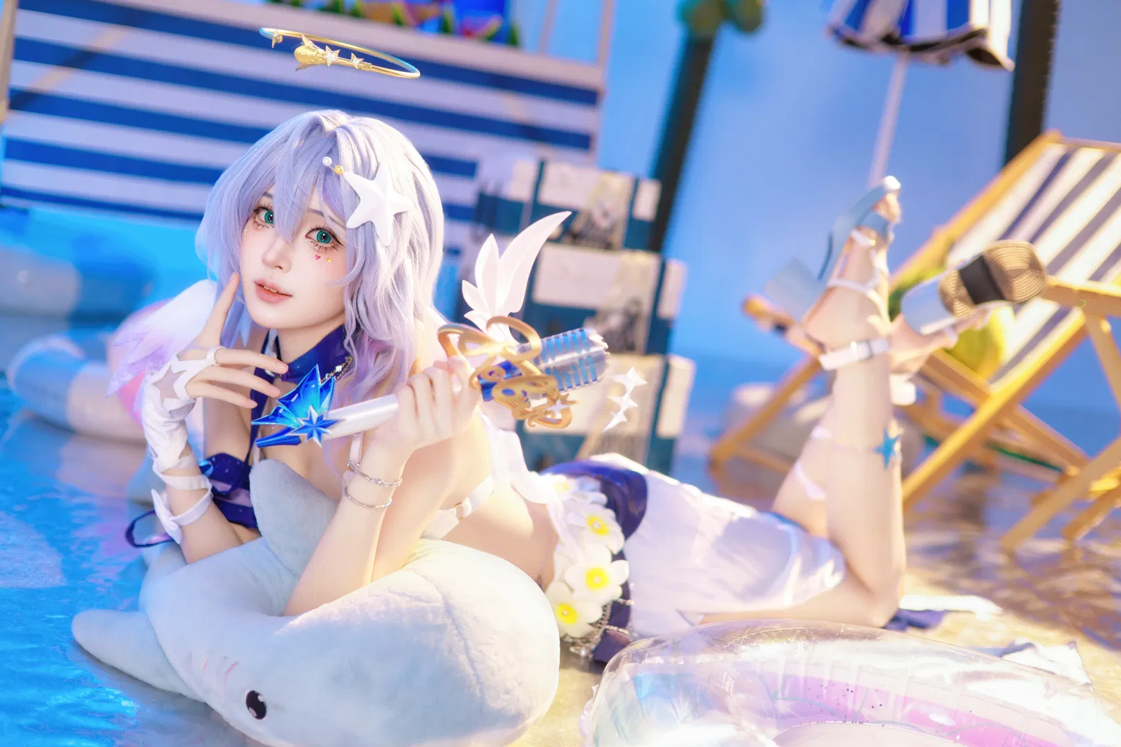 【知更鸟cos】崩坏星穹铁道夏日海滨的晴歌 - 第 1 张