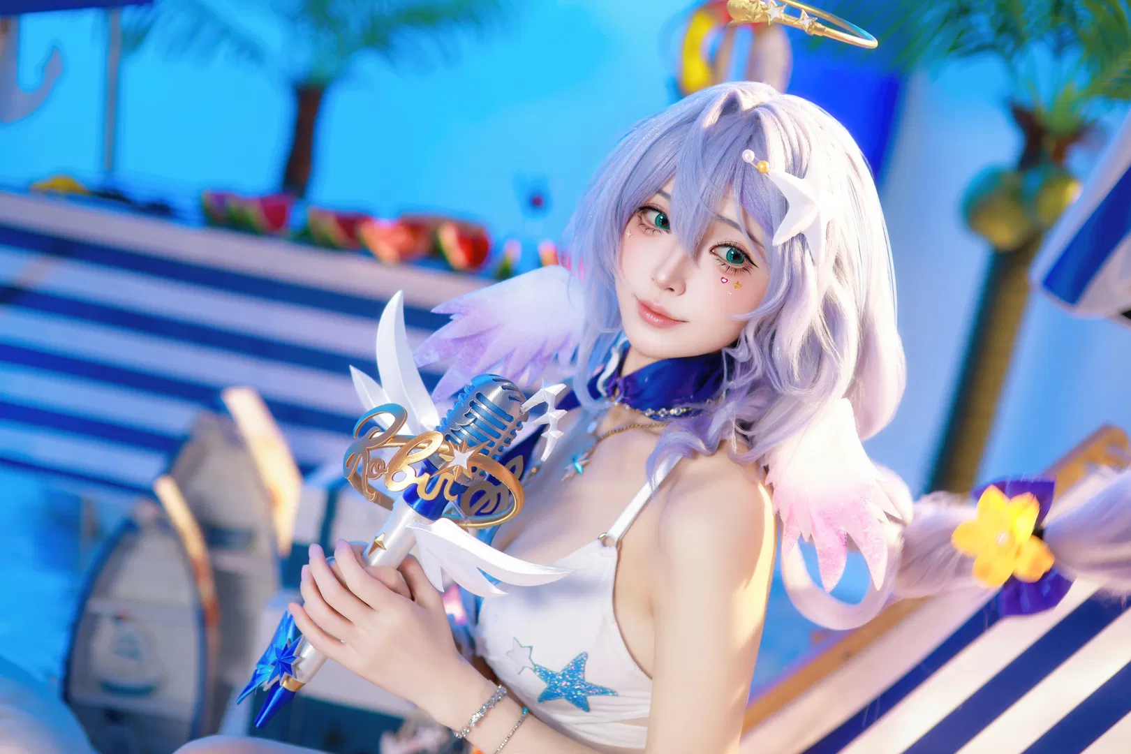 【知更鸟cos】崩坏星穹铁道夏日海滨的晴歌 - 第 2 张