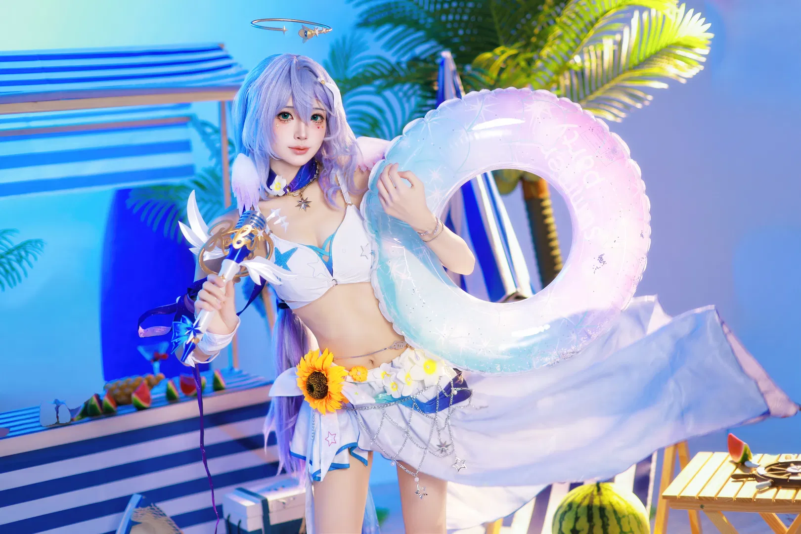 【知更鸟cos】崩坏星穹铁道夏日海滨的晴歌 - 第 3 张