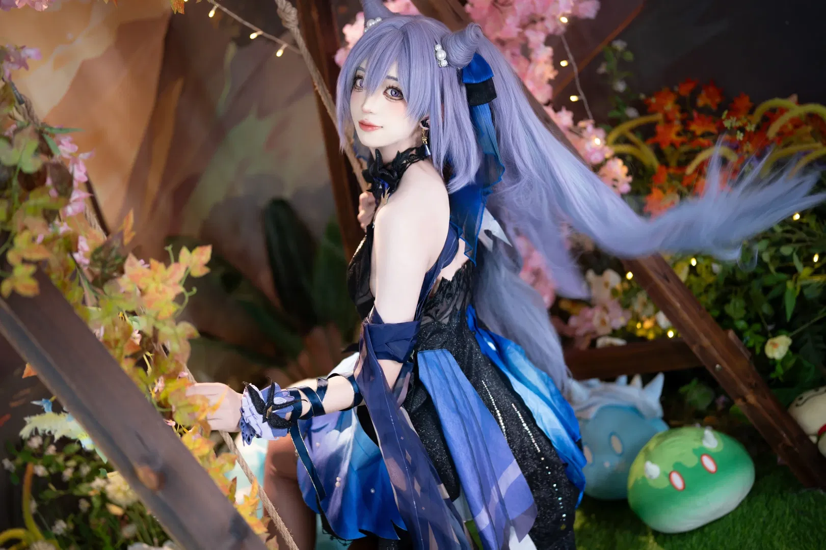 【刻晴cos】原神裡的玉衡星，展現雷厲風行的颯爽瞬間 - 第 6 張