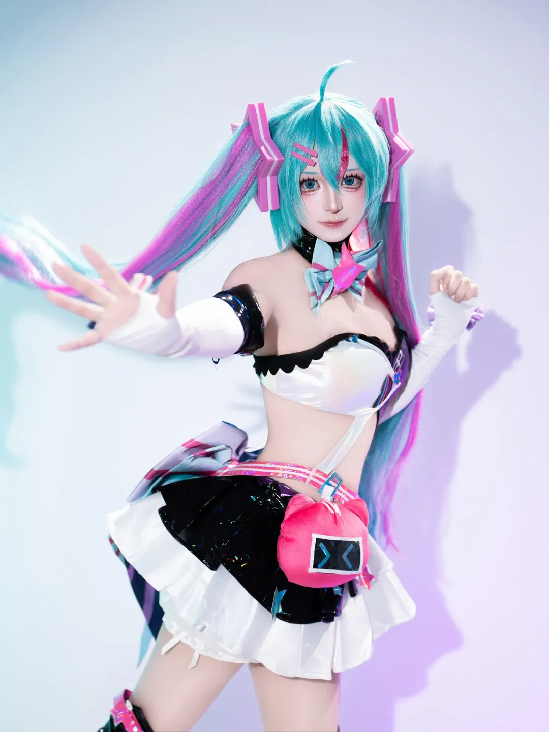 【初音未来cos】初音未来喵斯联动的视觉呈现 - 第 1 张