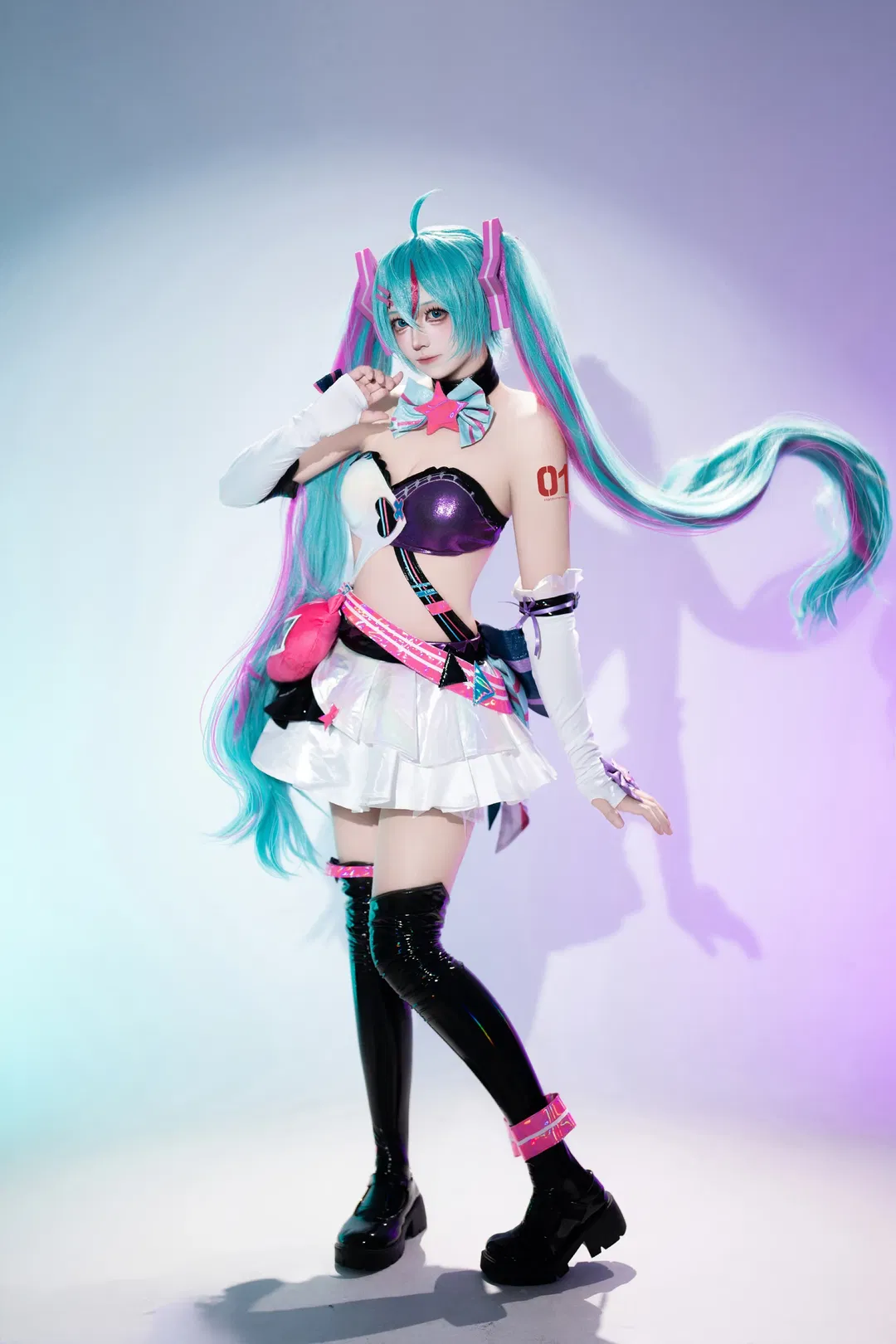 【初音未来cos】初音未来喵斯联动的视觉呈现 - 第 5 张