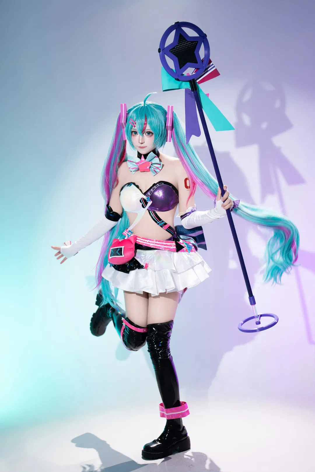 【初音未来cos】初音未来喵斯联动的视觉呈现 - 第 6 张