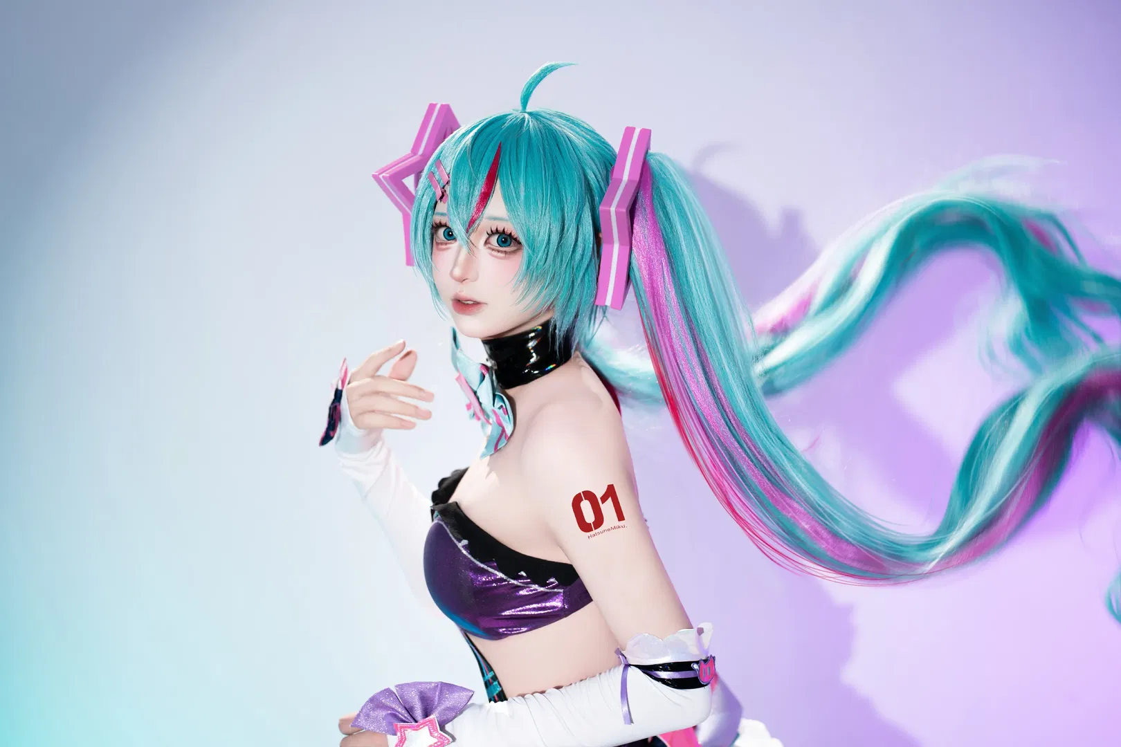 【初音未来cos】初音未来喵斯联动的视觉呈现 - 第 7 张