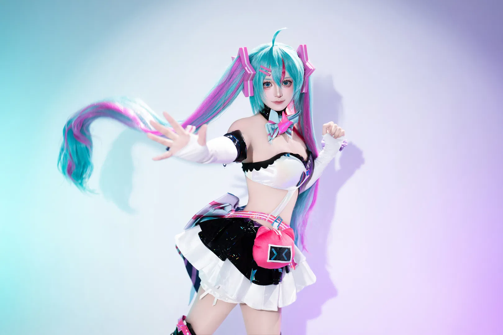 【初音未来cos】初音未来喵斯联动的视觉呈现 - 第 8 张