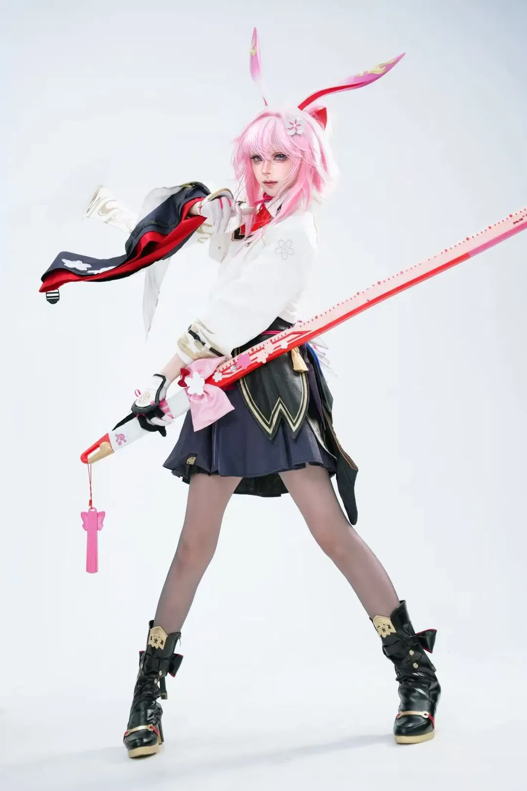 【绯樱cos】崩坏星穹铁道里欢愉命途的灵动瞬间 - 第 1 张