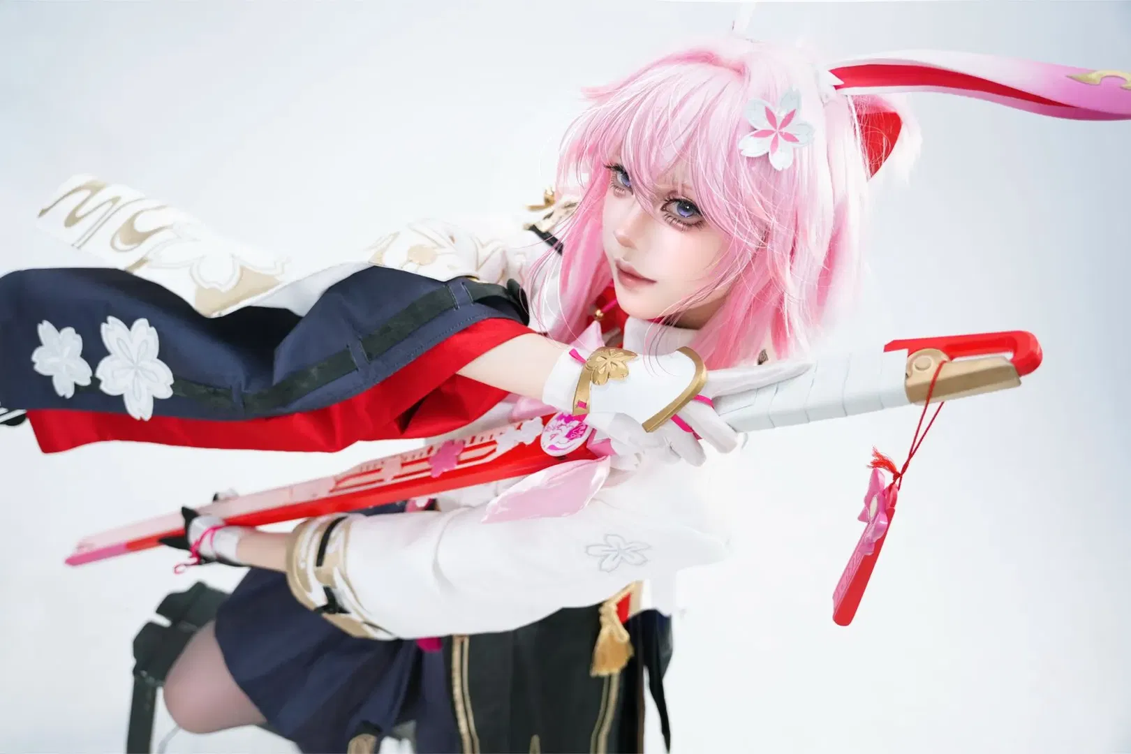 【绯樱cos】崩坏星穹铁道里欢愉命途的灵动瞬间 - 第 4 张