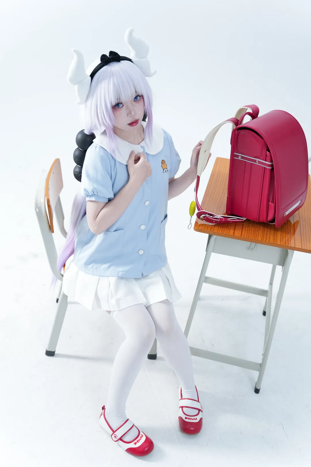 【康娜cos】小林家的女僕康娜今天有在好好上課 - 第 6 張