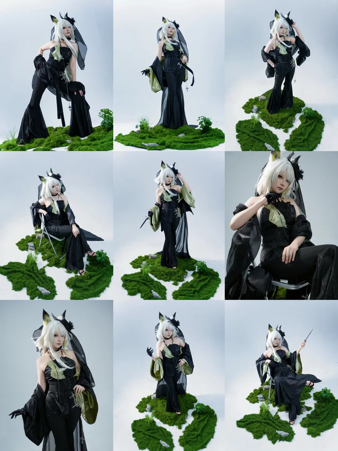 【凯尔希cos】明日方舟主题棚拍动作参考 - 第 1 张