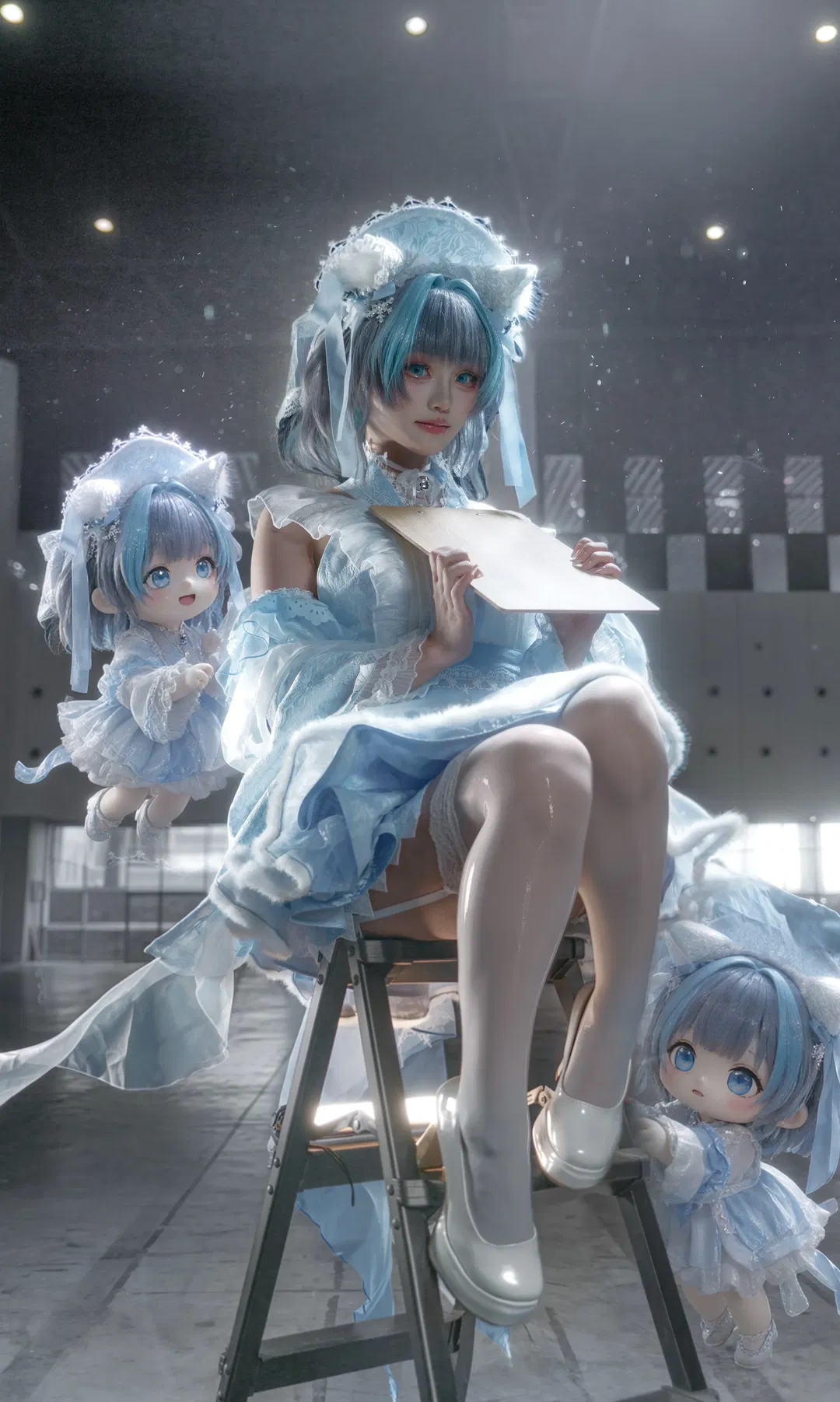 【柴郡cos】碧蓝航线柴郡猫猫头场照记录 - 第 1 张