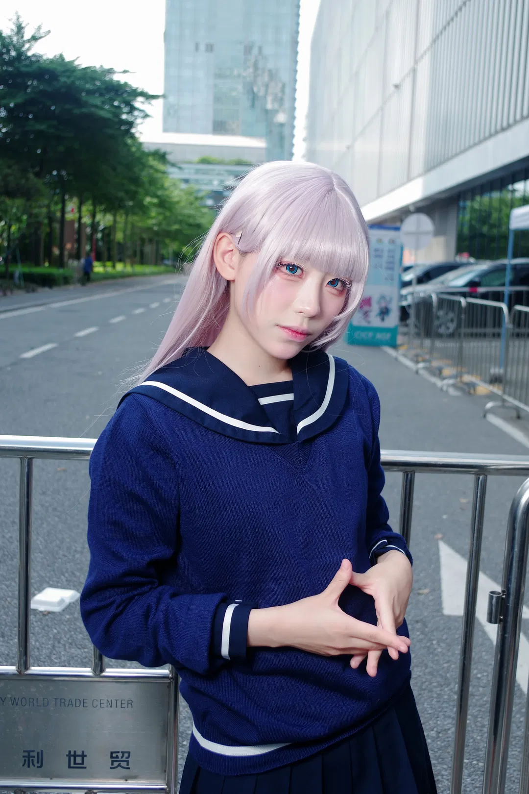 七草薺cos 徹夜之歌 水手服少女的清冷與反差 - 第 2 張