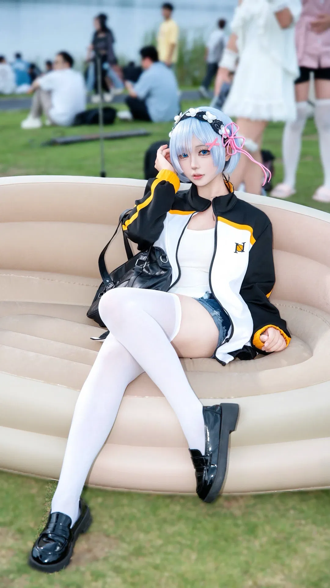 【蕾姆cos】從零開始的異世界，鬼族少女的日常穿搭 - 第 1 張