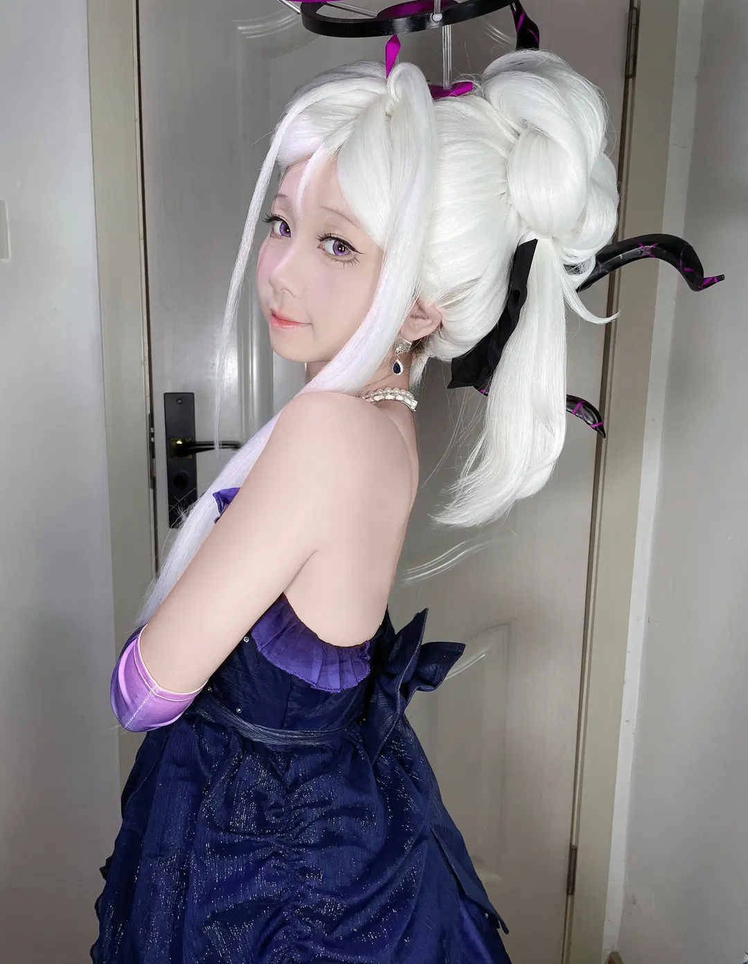 【空崎日奈cos】蔚蓝档案礼服hina的造型记录 - 第 3 张