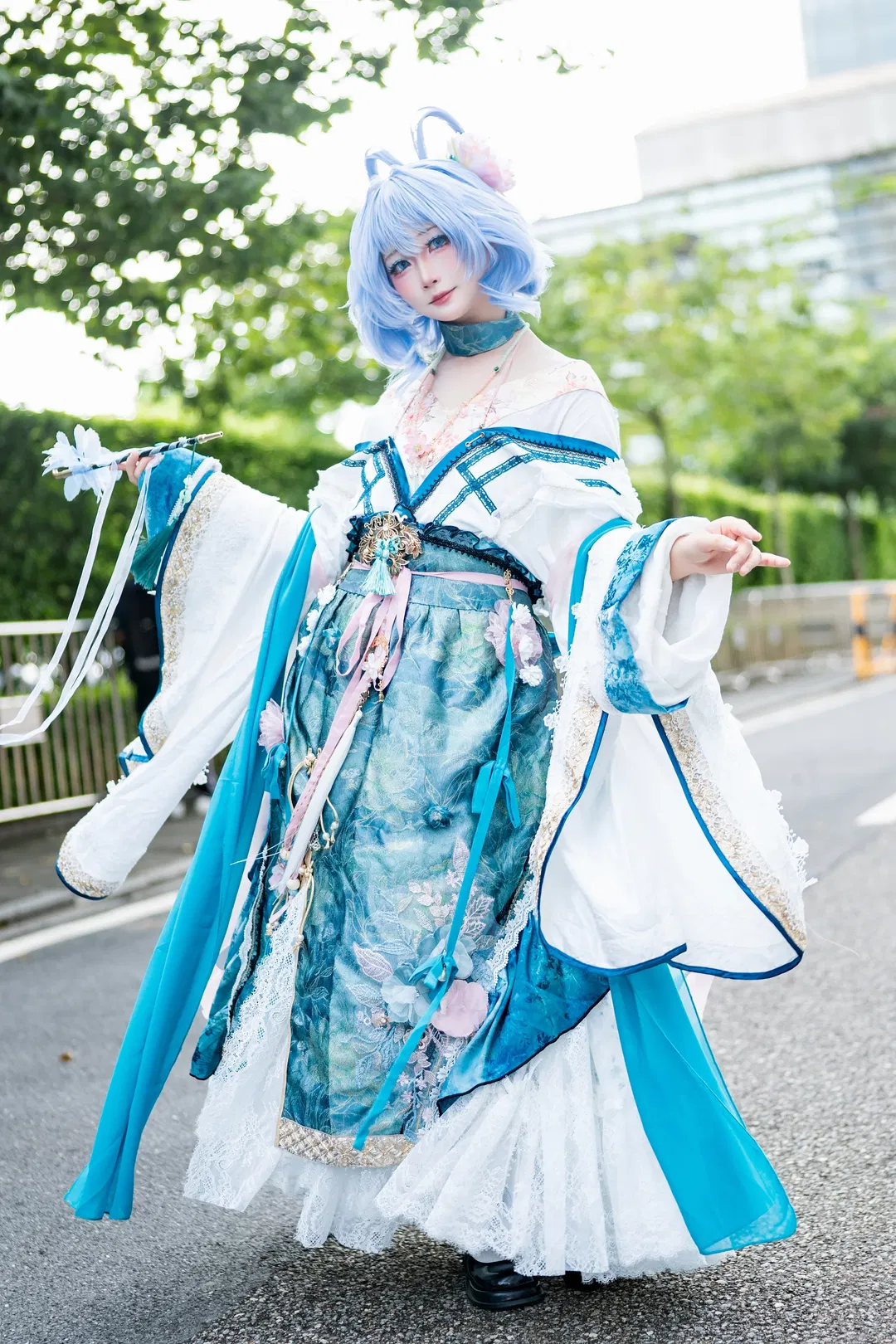 【青娥娘娘cos】东方project国风造型漫展场照 - 第 2 张