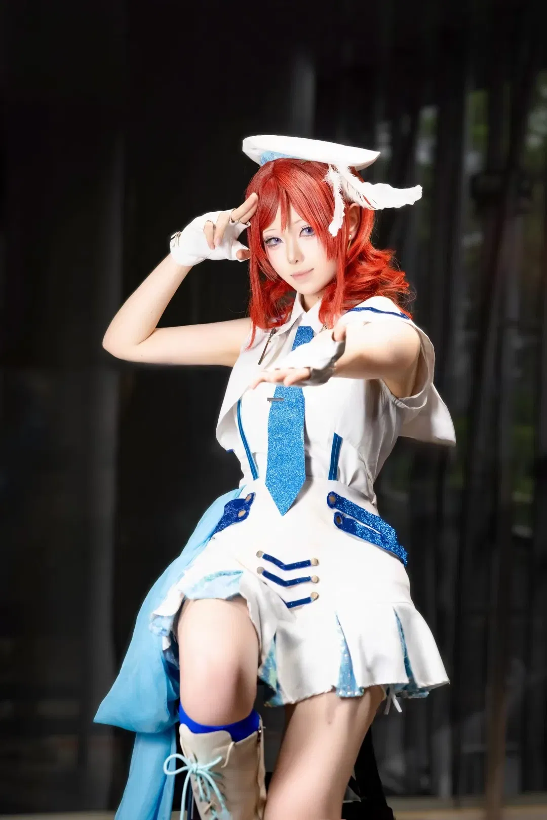【西木野真姬cos】白色打歌服漫展舞台记录 - 第 1 张