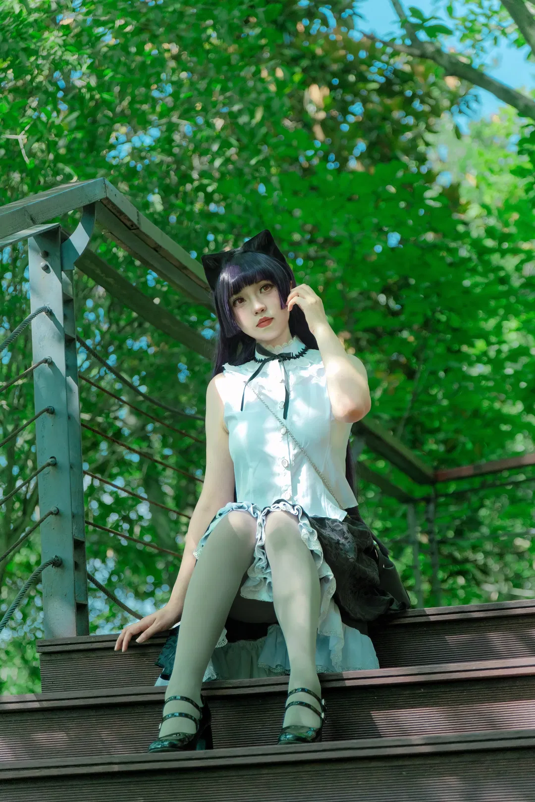 【五更琉璃cos】我的妹妹不可能這麼可愛，林間貓耳少女的日常 - 第 1 張